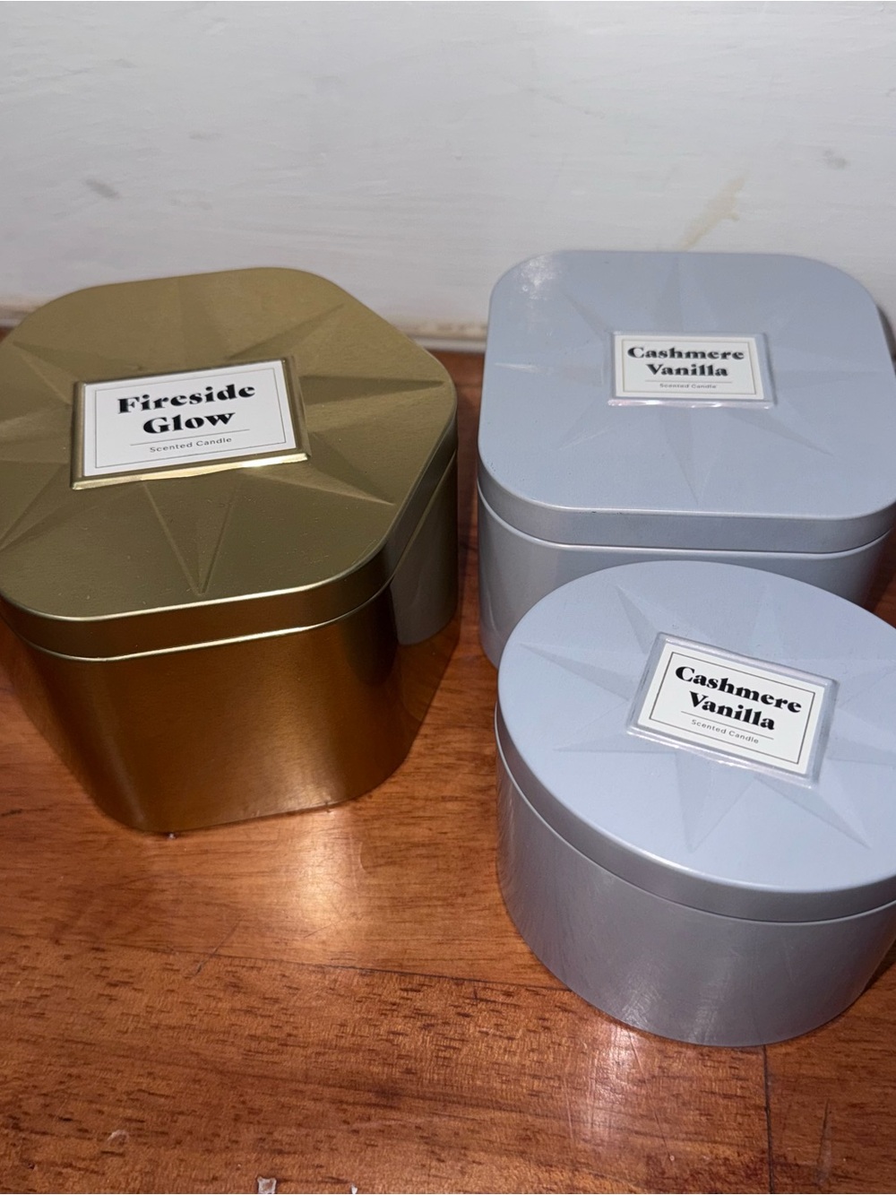 3pc Christmas Scented Candles
